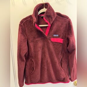 Patagonia snap zip fleece